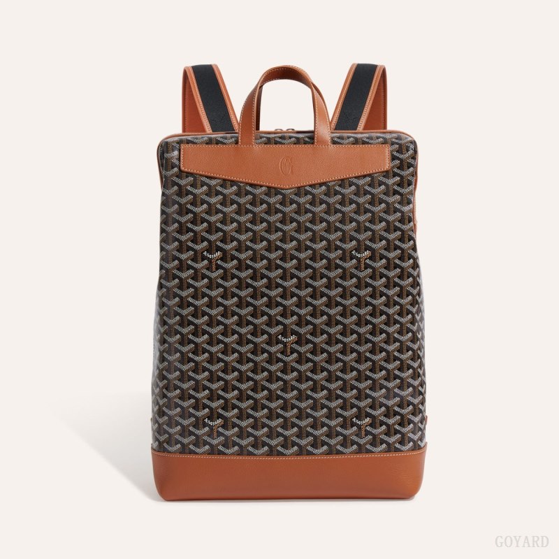 Goyard Cisalpin Backpack Ryggsekker Svarte Brune | GY-CLH2877