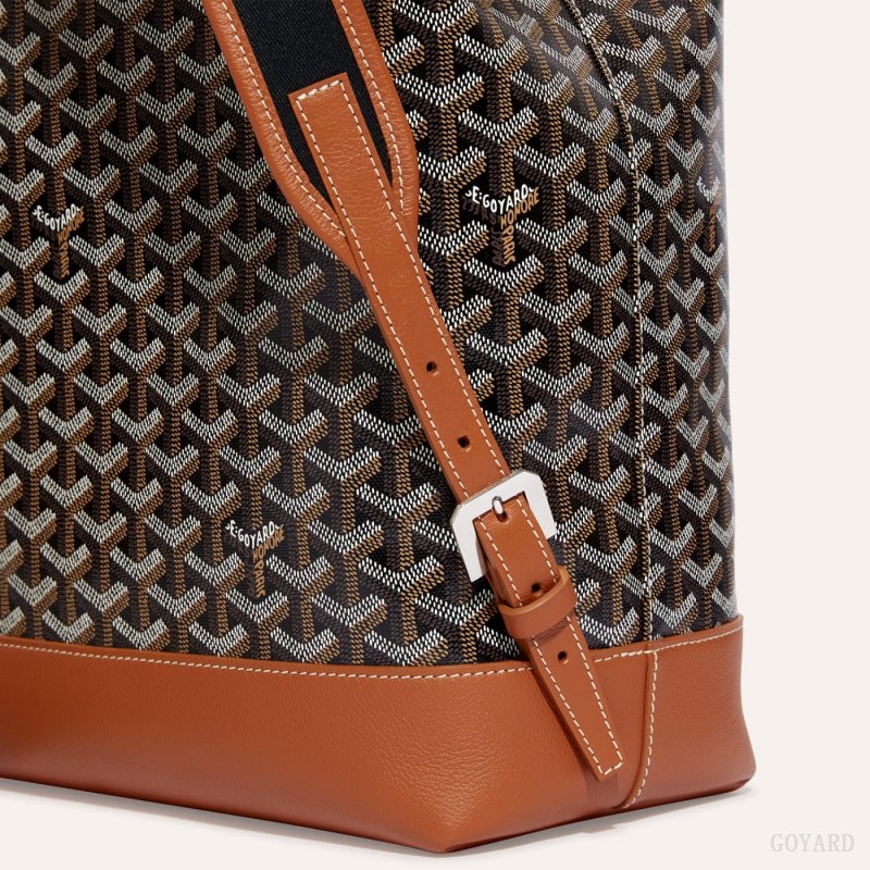 Goyard Cisalpin Backpack Ryggsekker Svarte Brune | GY-CLH2877