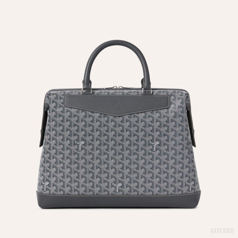 Goyard Cisalpin Document Case Vesker Grå | GY-LIX6789