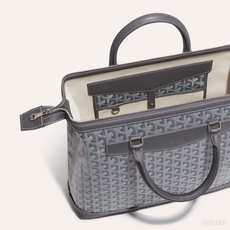 Goyard Cisalpin Document Case Vesker Grå | GY-LIX6789