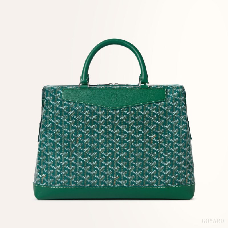 Goyard Cisalpin Document Case Vesker Grønn | GY-WRL5303