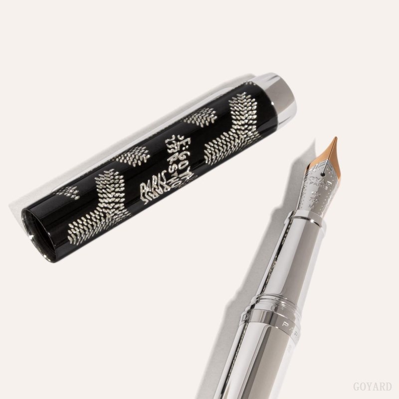 Goyard Clamecy Fountain Pen Accessories Svarte | GY-IFF3618
