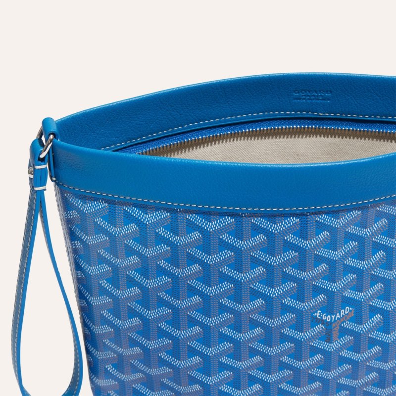 Goyard Conti pouch Pouches Blå | GY-LKF3462