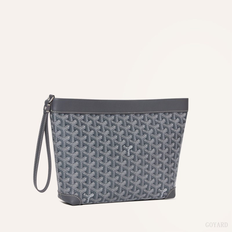 Goyard Conti pouch Pouches Grå | GY-FHA9123
