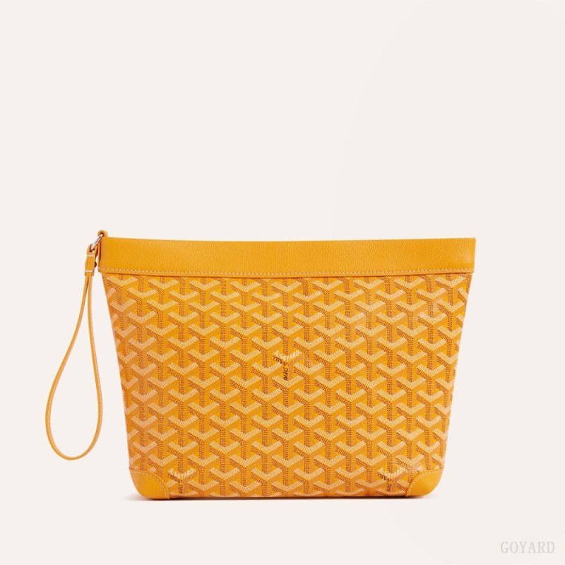 Goyard Conti pouch Pouches Gul | GY-KFS1783