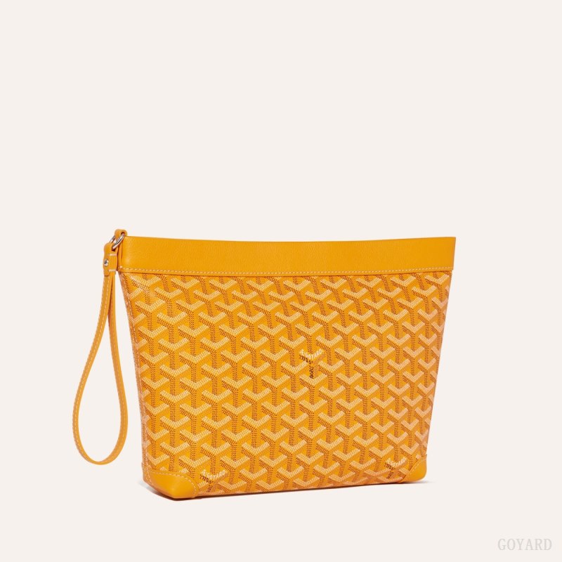 Goyard Conti pouch Pouches Gul | GY-KFS1783
