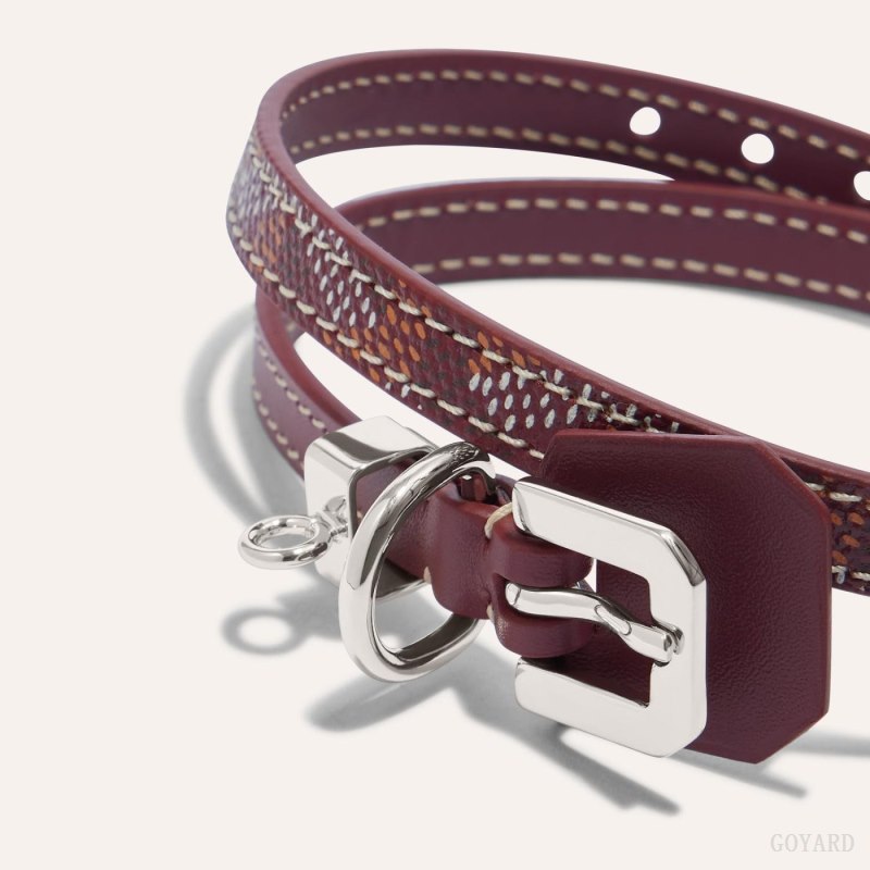 Goyard EDMOND BRACELET Armbånder Burgunder | GY-FCU6907