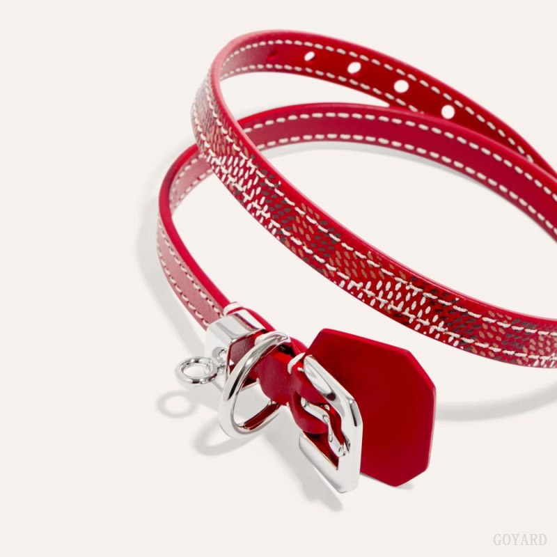 Goyard EDMOND BRACELET Armbånder Rød | GY-DFG5121