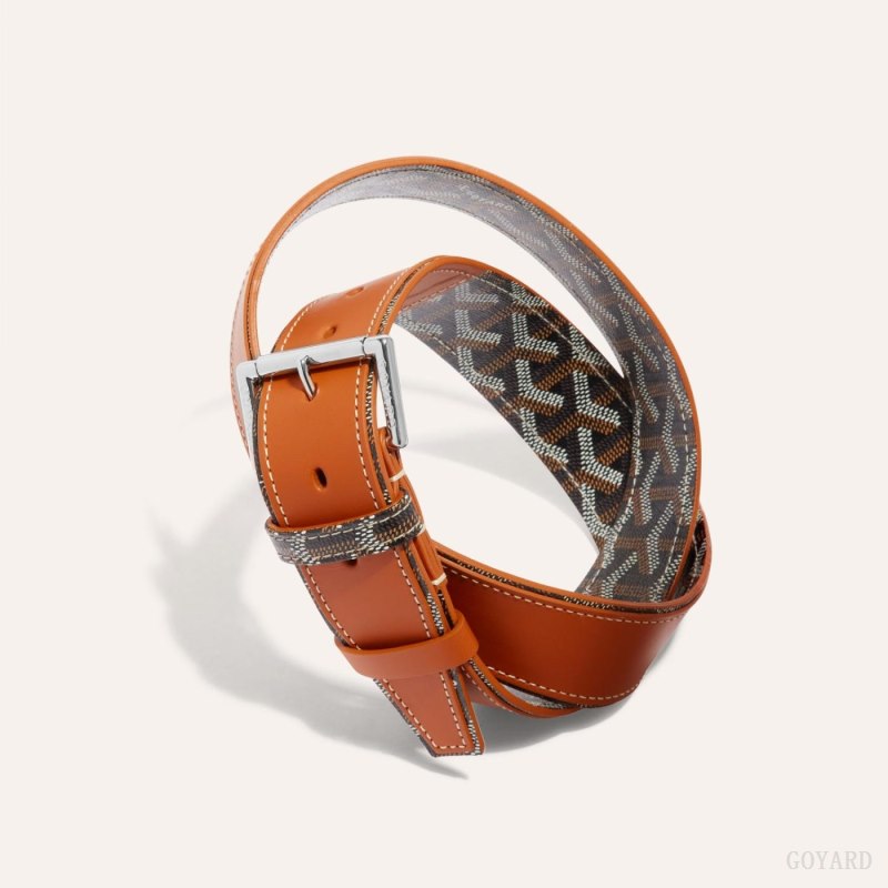 Goyard FLORIDA BELT Belte Svarte Brune | GY-MKC1306