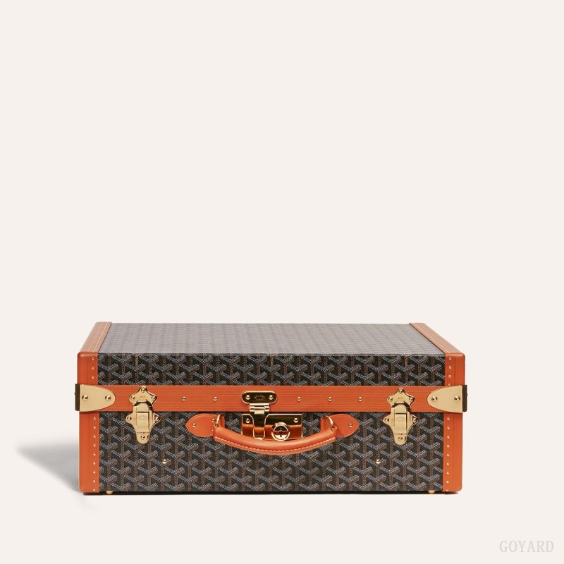 Goyard GRAND HÔTEL 50 CASE Koffert Svarte Brune | GY-XAP3364