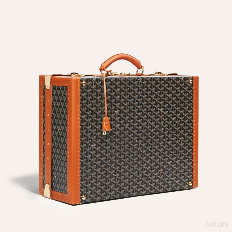 Goyard GRAND HÔTEL 50 CASE Koffert Svarte Brune | GY-XAP3364