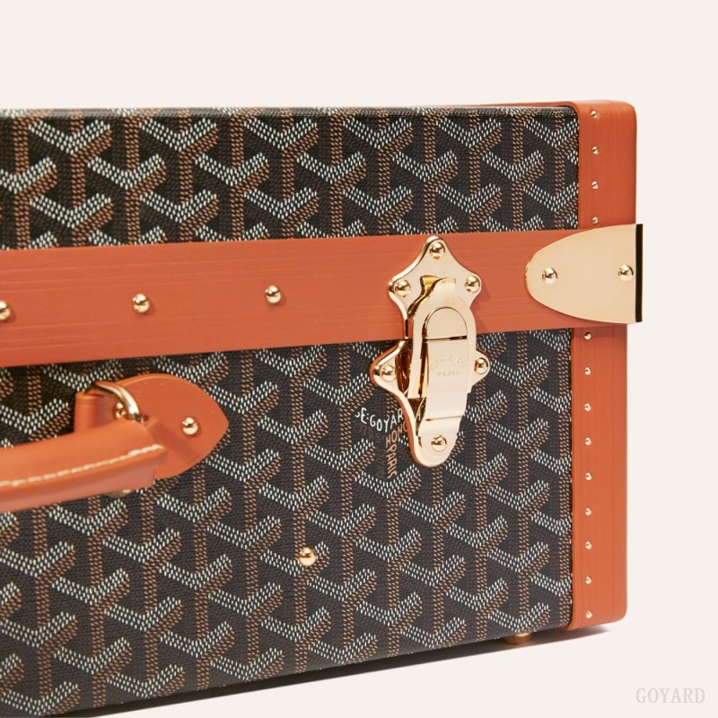 Goyard GRAND HÔTEL 55 CASE Koffert Svarte Brune | GY-NTE6295