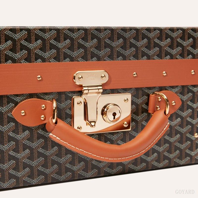 Goyard GRAND HÔTEL 55 CASE Koffert Svarte Brune | GY-NTE6295