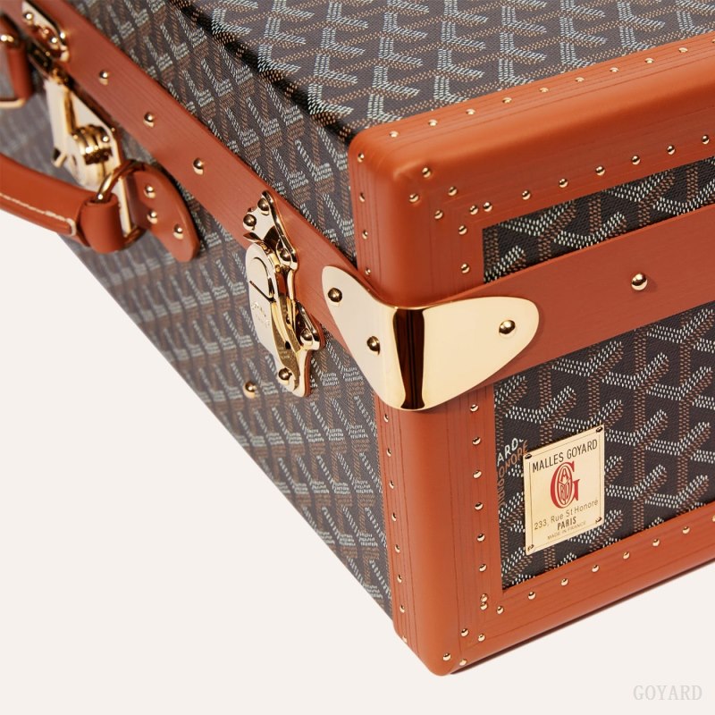 Goyard GRAND HÔTEL 55 CASE Koffert Svarte Brune | GY-NTE6295