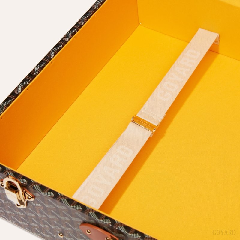 Goyard GRAND HÔTEL 60 CASE Koffert Svarte | GY-CXG5575