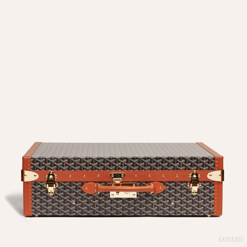 Goyard GRAND HÔTEL 60 CASE Koffert Svarte Brune | GY-KUU6495