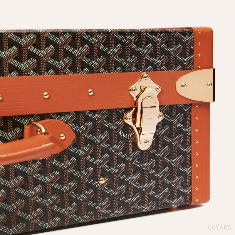 Goyard GRAND HÔTEL 60 CASE Koffert Svarte Brune | GY-KUU6495