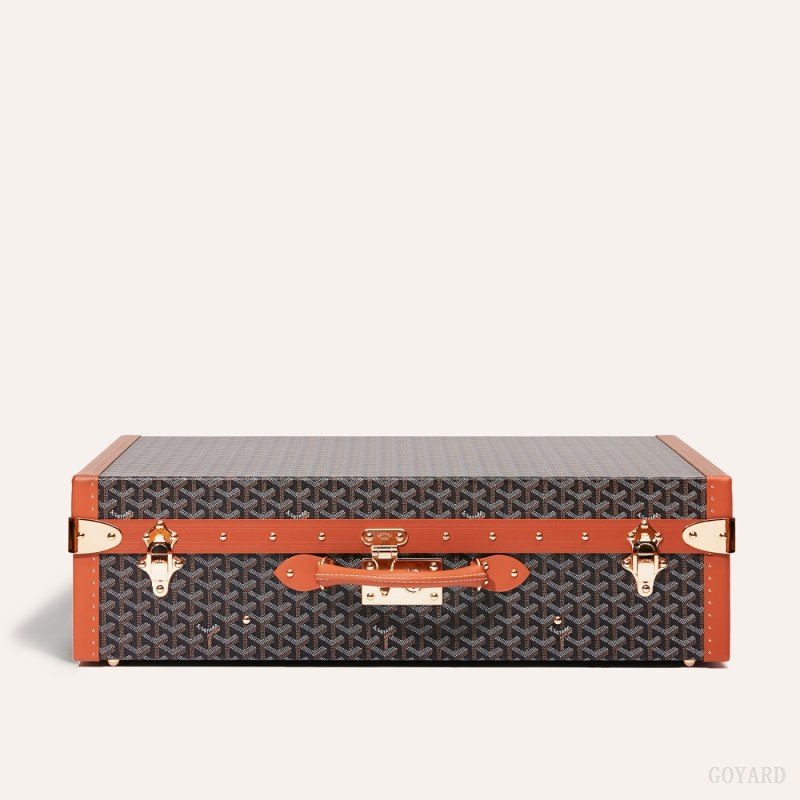 Goyard GRAND HÔTEL 65 CASE Koffert Svarte Brune | GY-ZAX8935