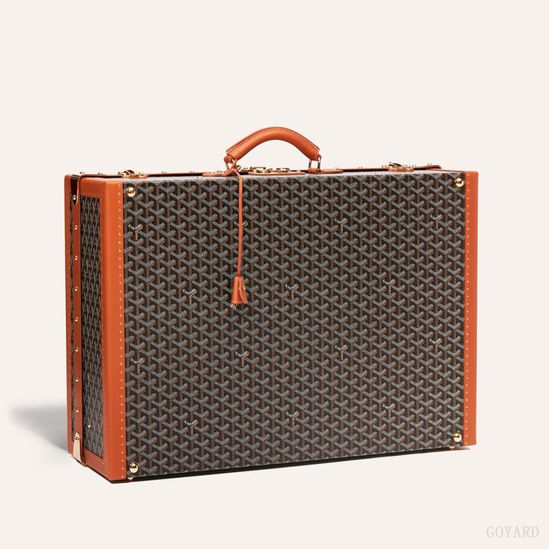 Goyard GRAND HÔTEL 65 CASE Koffert Svarte Brune | GY-ZAX8935