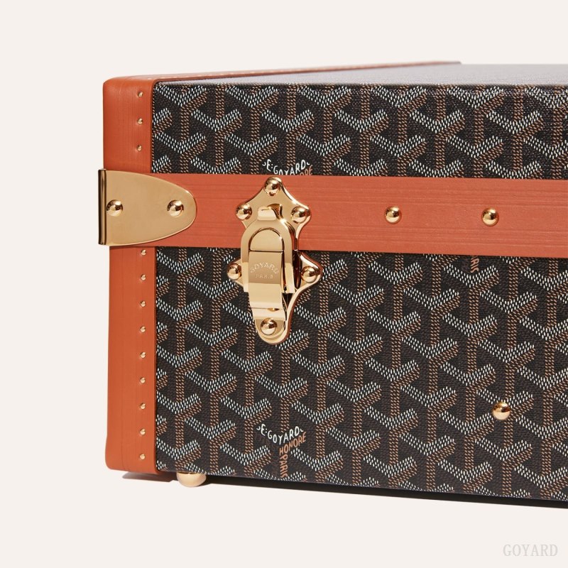 Goyard GRAND HÔTEL 70 CASE Koffert Svarte Brune | GY-UPC1149