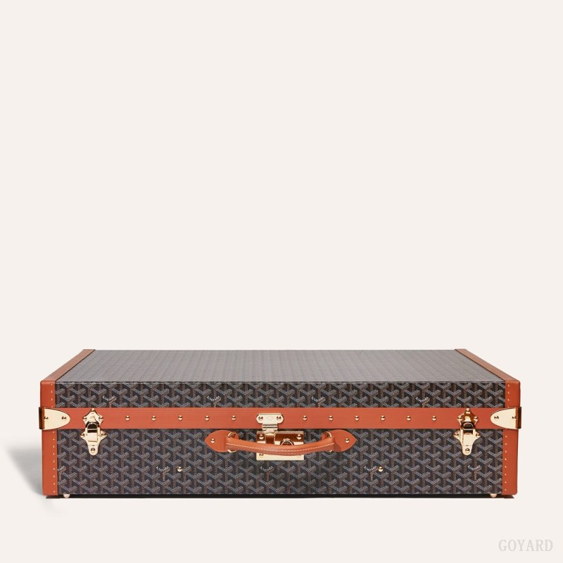 Goyard GRAND HÔTEL 80 CASE Koffert Svarte Brune | GY-LDD2497