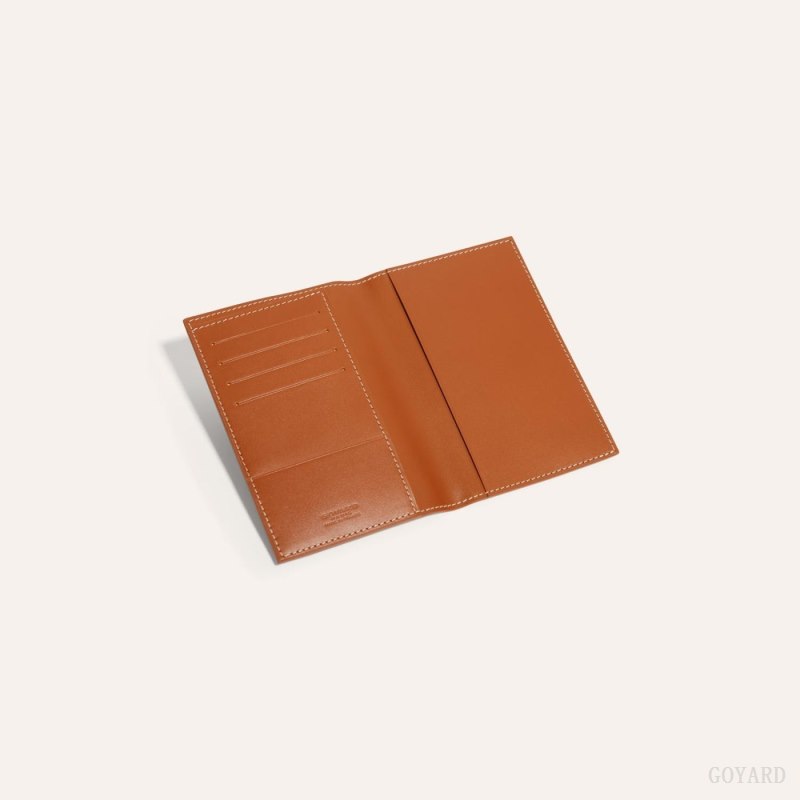 Goyard GRENELLE PASSPORT COVER Passholder Svarte Brune | GY-IDZ3502