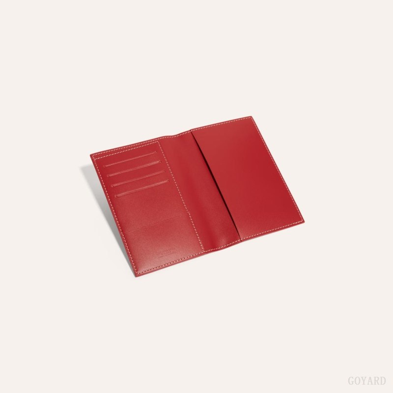Goyard GRENELLE PASSPORT COVER Passholder Rød | GY-GDU1636