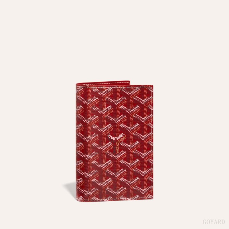 Goyard GRENELLE PASSPORT COVER Passholder Rød | GY-GDU1636