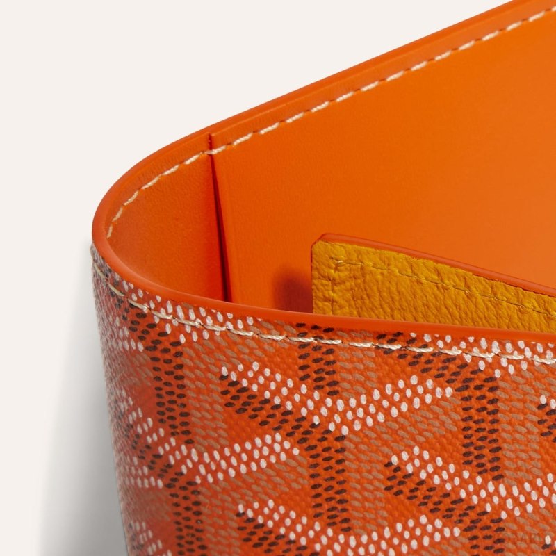 Goyard GRENELLE PASSPORT COVER Passholder Oransje | GY-TJM6508