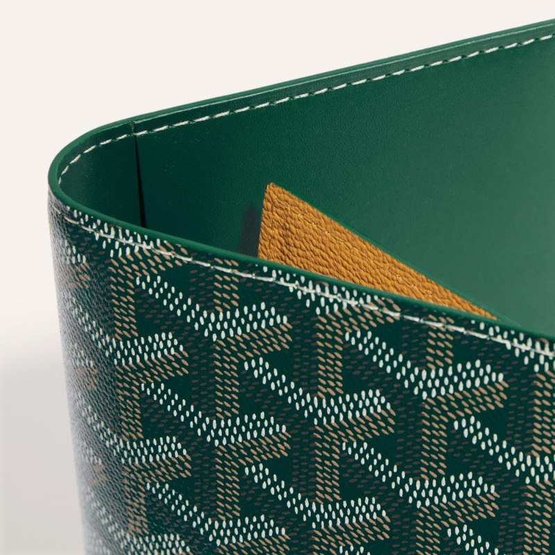 Goyard GRENELLE PASSPORT COVER Passholder Grønn | GY-PDX1036