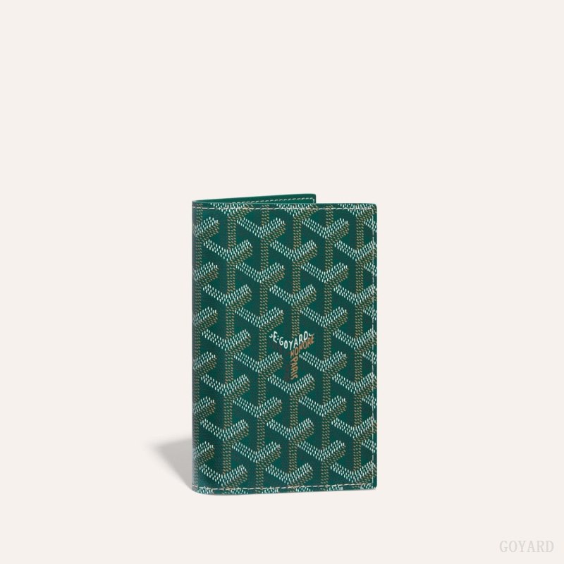 Goyard GRENELLE PASSPORT COVER Passholder Grønn | GY-PDX1036