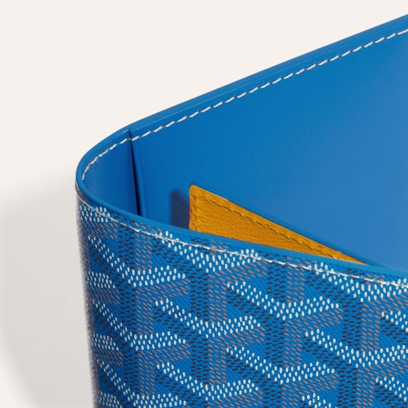 Goyard GRENELLE PASSPORT COVER Passholder Blå | GY-SST9186