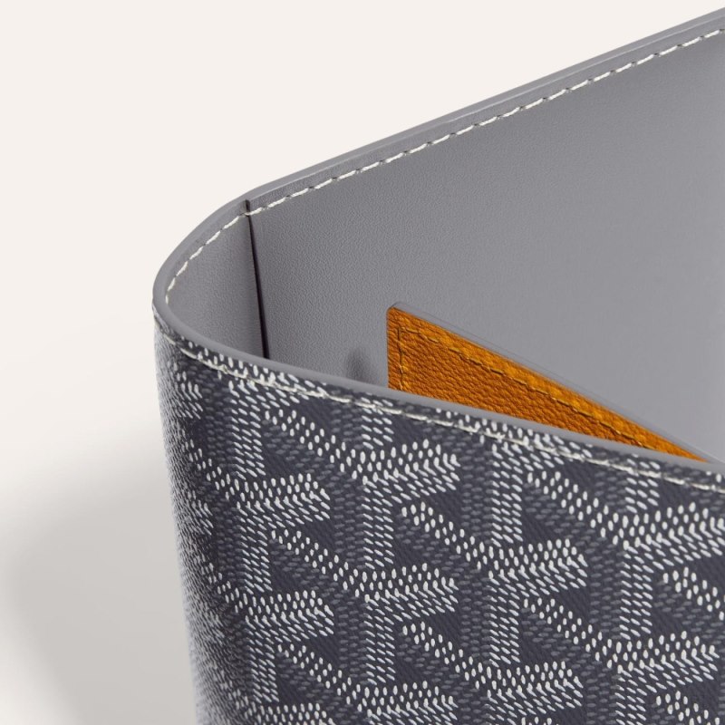Goyard GRENELLE PASSPORT COVER Passholder Grå | GY-KCO9400