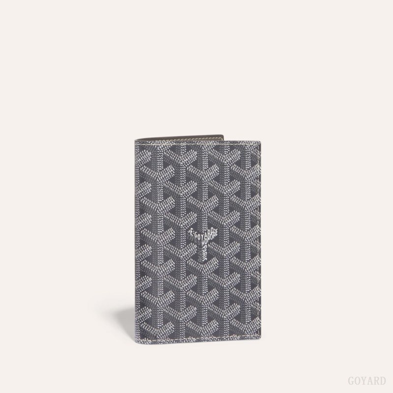 Goyard GRENELLE PASSPORT COVER Passholder Grå | GY-KCO9400