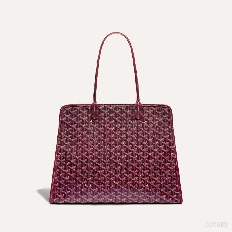 Goyard HARDY PM BAG Tote Veske Burgunder | GY-MKZ2421
