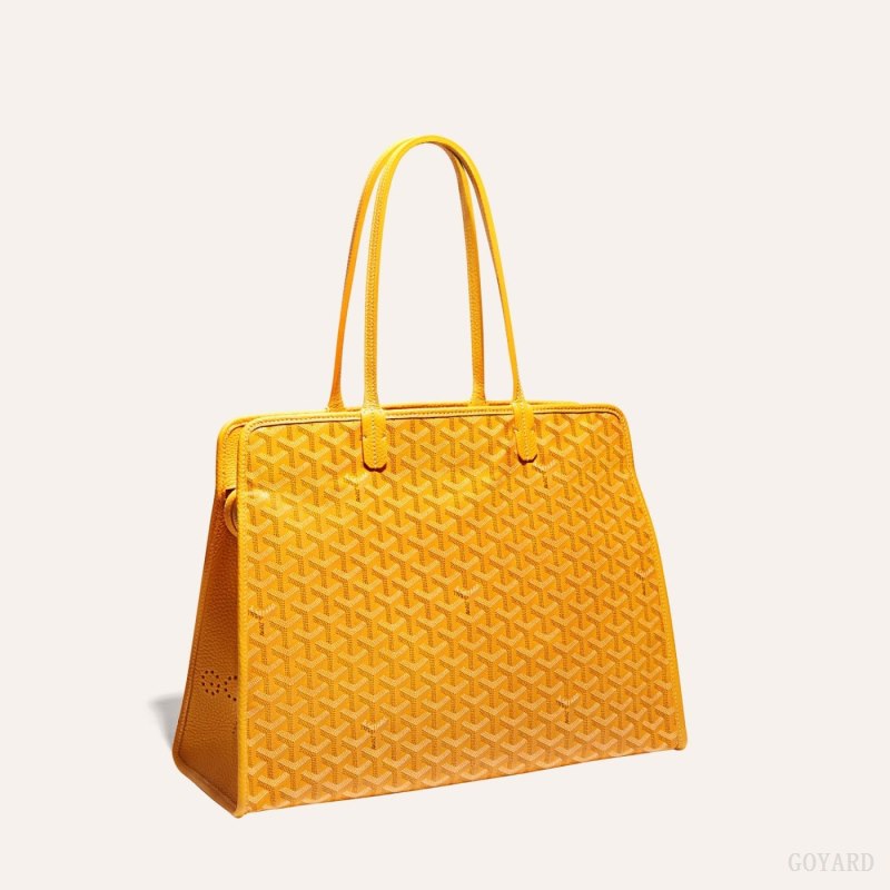 Goyard HARDY PM BAG Tote Veske Gul | GY-ONG9169