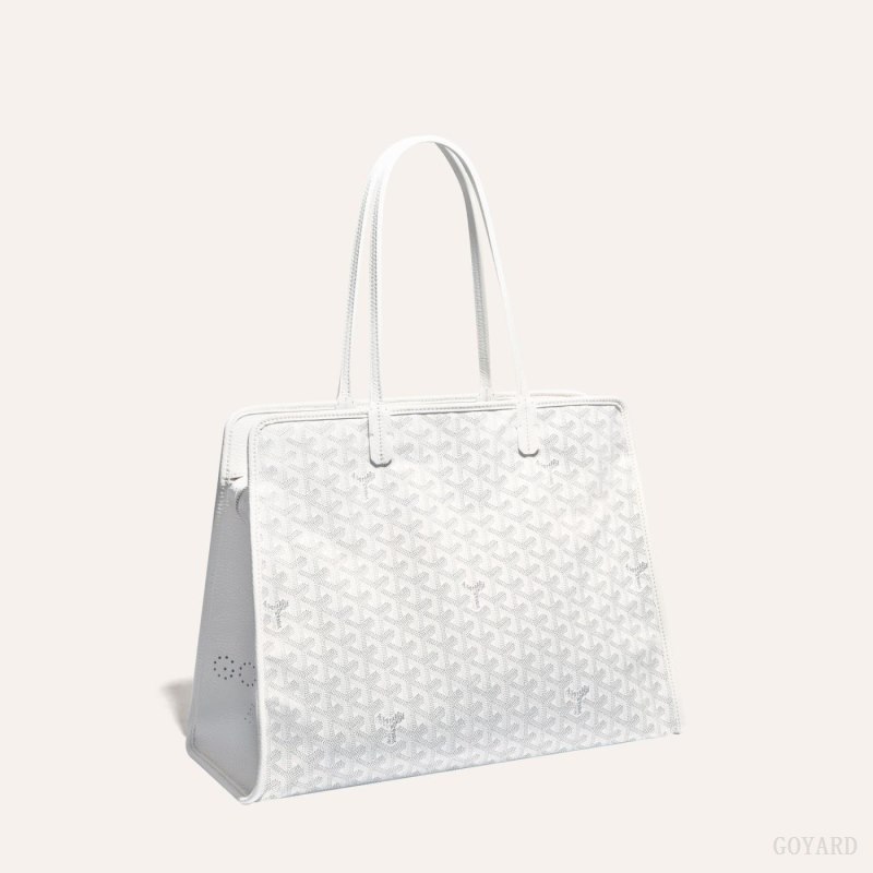Goyard HARDY PM BAG Tote Veske Hvite | GY-FFY8067