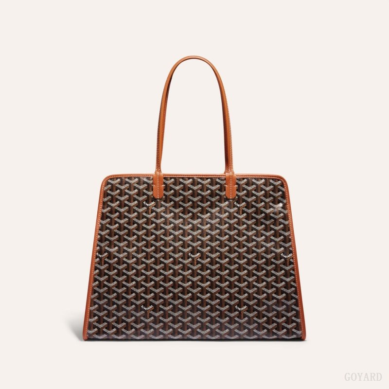 Goyard HARDY PM BAG Tote Veske Svarte Brune | GY-FQS9364