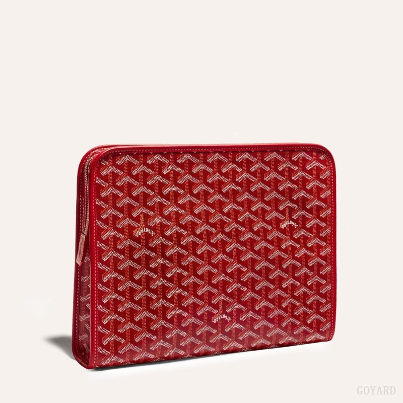 Goyard JOUVENCE GM TOILET BAG Accessories Rød | GY-LSZ7093
