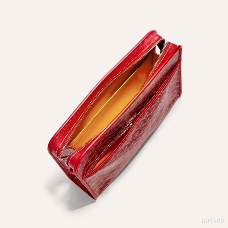Goyard JOUVENCE GM TOILET BAG Accessories Rød | GY-LSZ7093