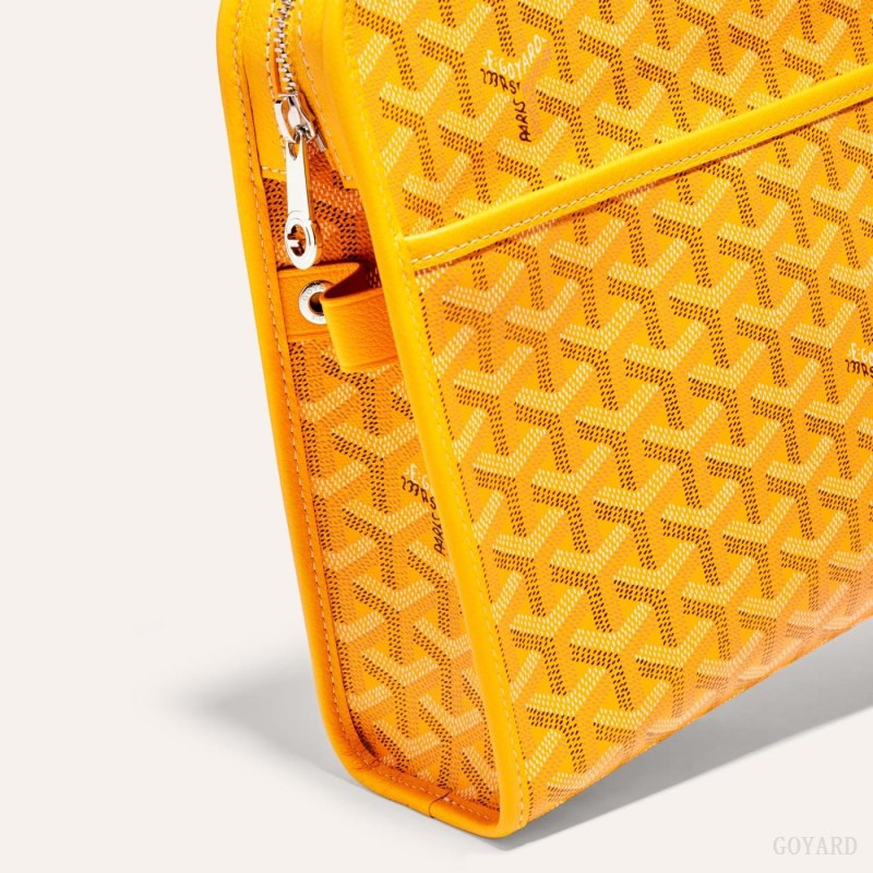 Goyard JOUVENCE GM TOILET BAG Accessories Gul | GY-EPW6164