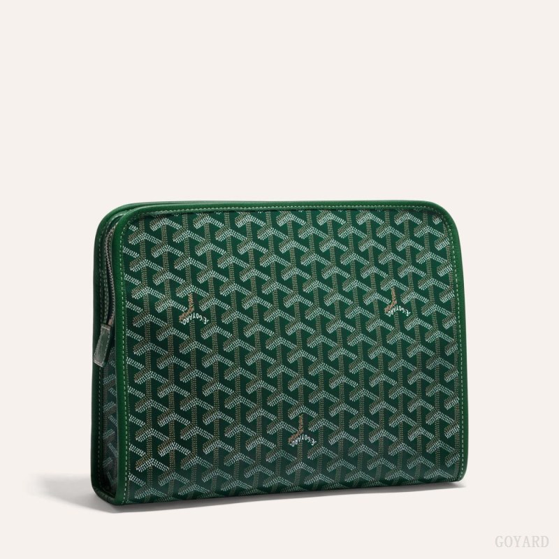 Goyard JOUVENCE GM TOILET BAG Accessories Grønn | GY-WWM0091