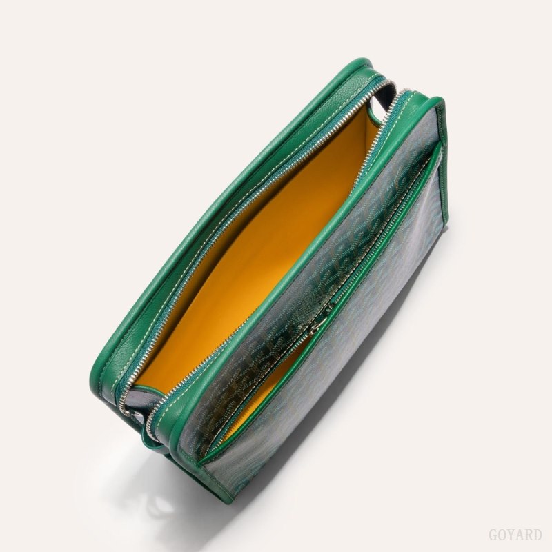 Goyard JOUVENCE GM TOILET BAG Accessories Grønn | GY-WWM0091