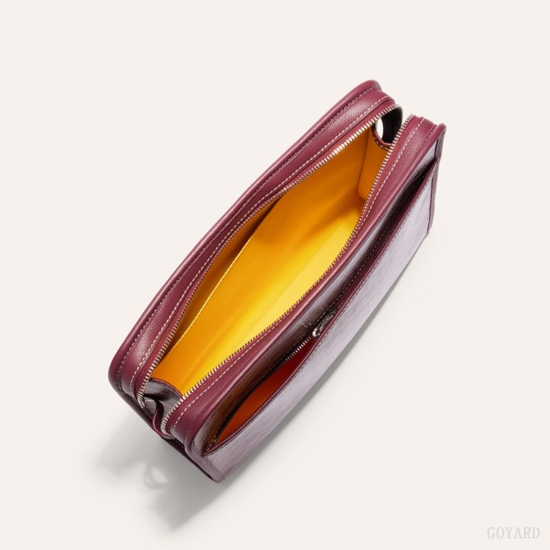 Goyard JOUVENCE GM TOILET BAG Accessories Burgunder | GY-KSH9692