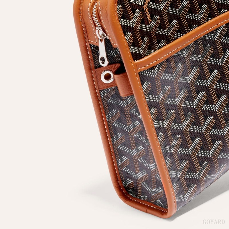 Goyard JOUVENCE MM TOILET BAG Accessories Svarte Brune | GY-MDT9649
