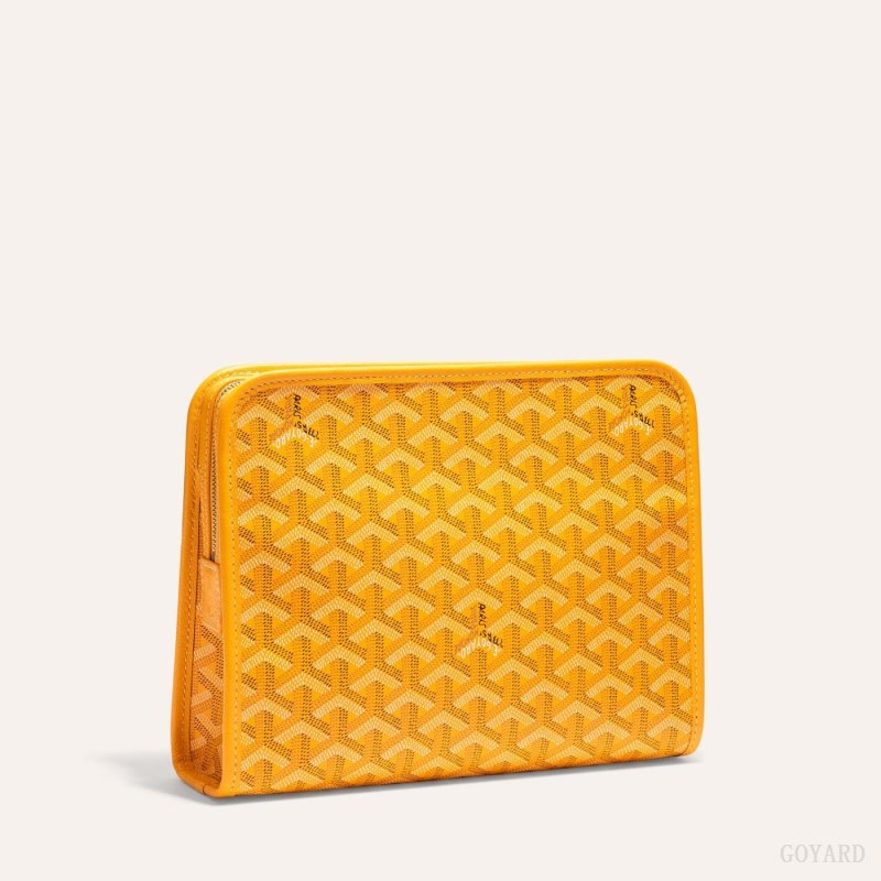 Goyard JOUVENCE MM TOILET BAG Accessories Gul | GY-IBQ7558