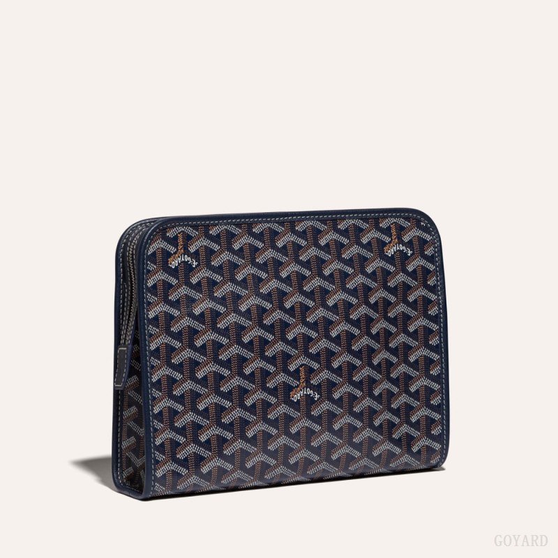 Goyard JOUVENCE MM TOILET BAG Accessories Marineblå Blå | GY-OVP0550