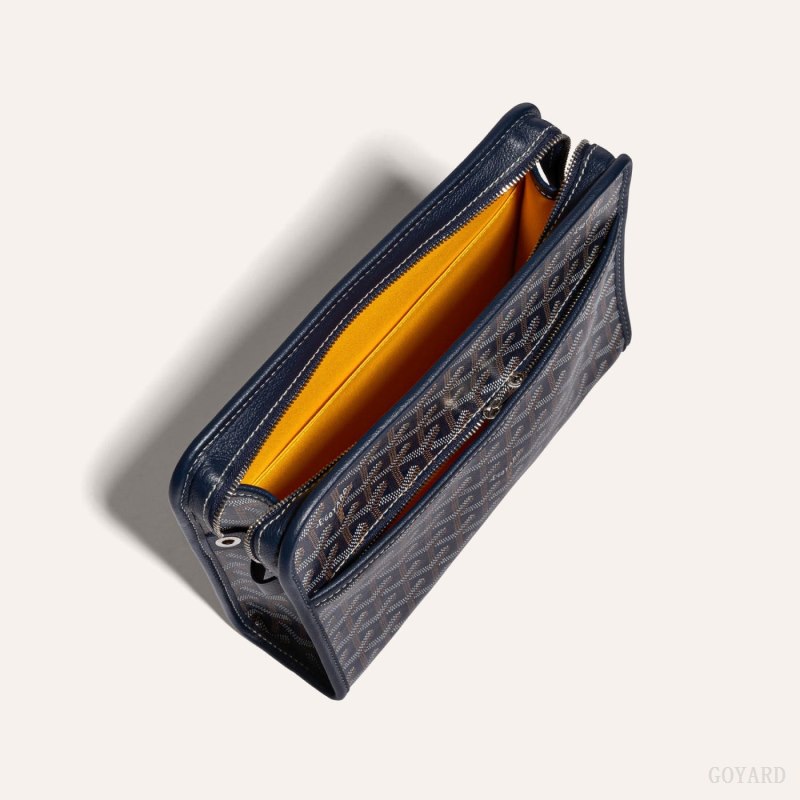Goyard JOUVENCE MM TOILET BAG Accessories Marineblå Blå | GY-OVP0550