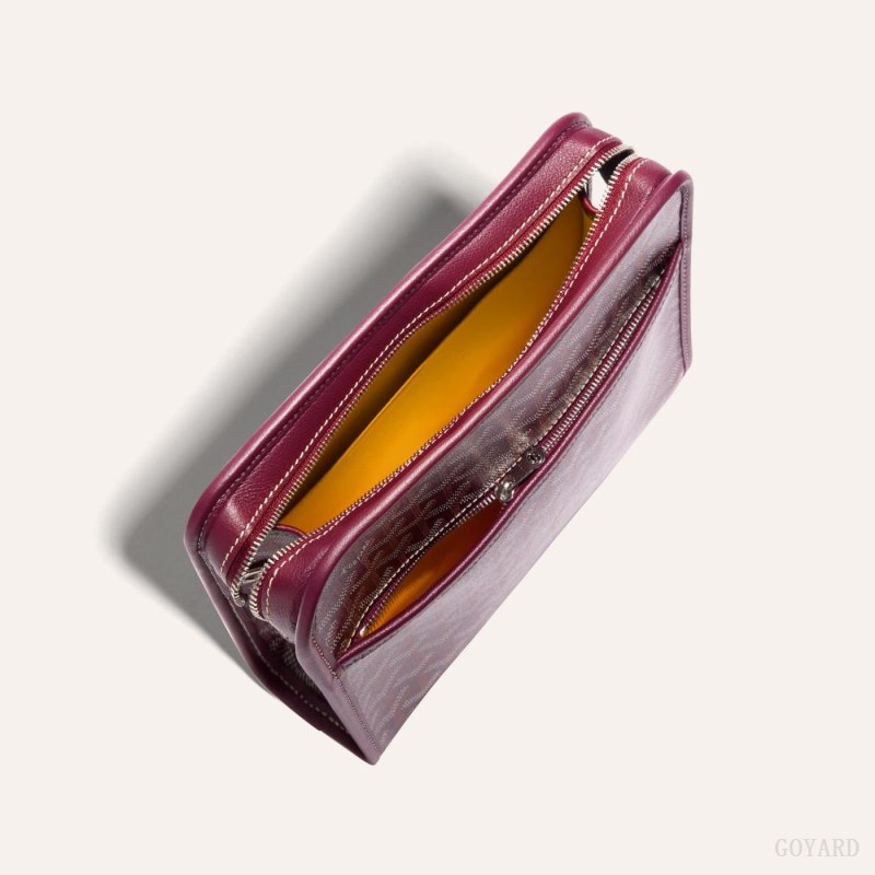 Goyard JOUVENCE MM TOILET BAG Accessories Burgunder | GY-RFS2775