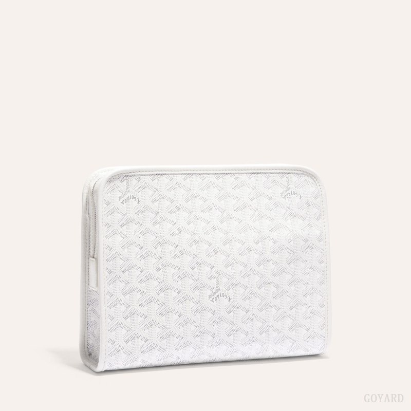 Goyard JOUVENCE MM TOILET BAG Accessories Hvite | GY-QRF1338